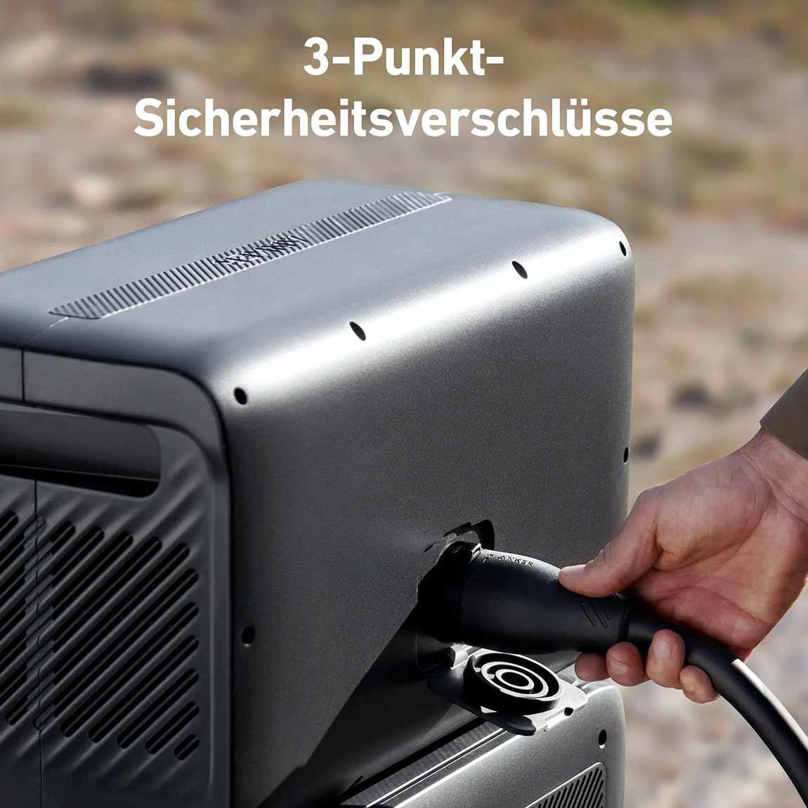 Anker Powerstation 760 Erweiterungsakku - Schwarz_Sicherheit