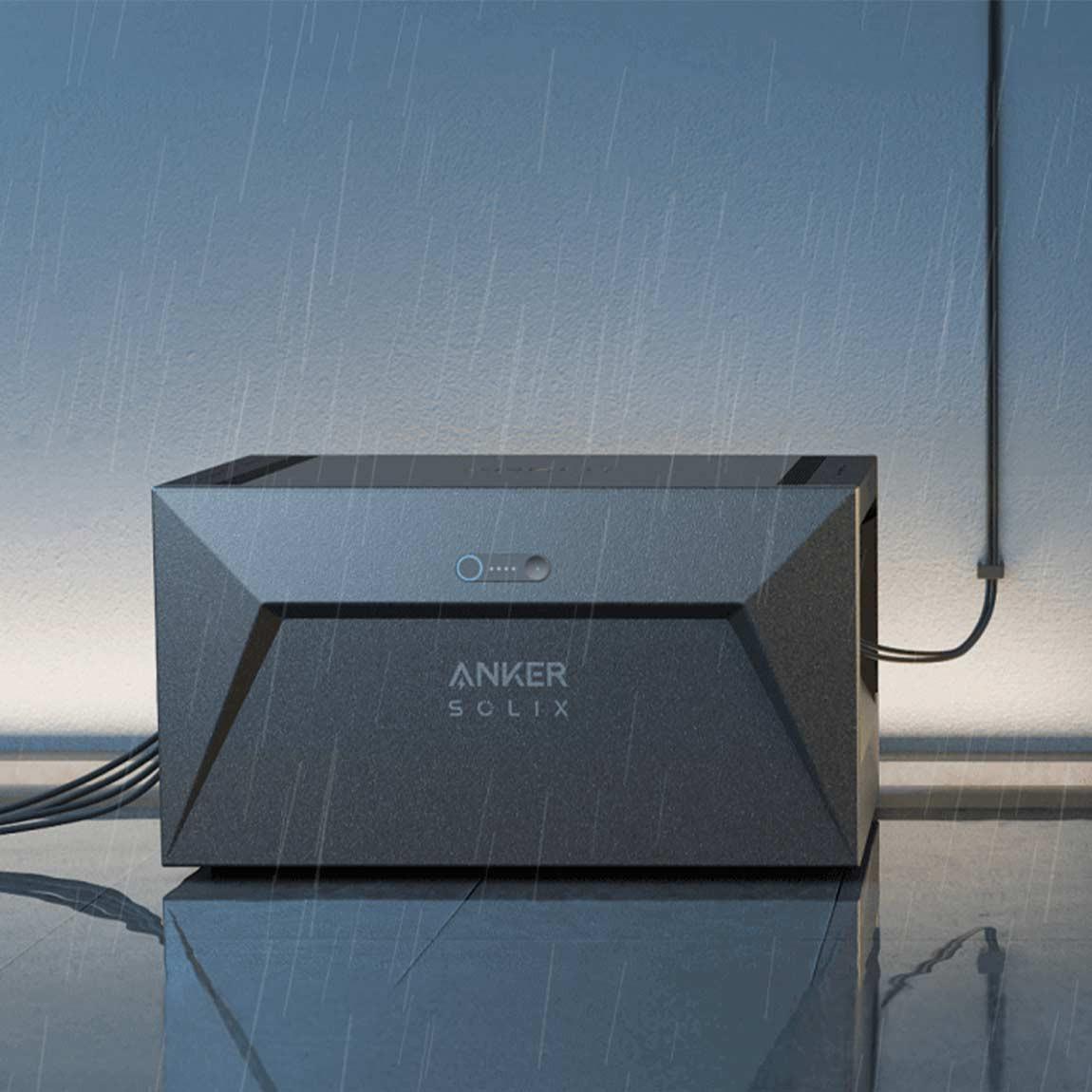 Anker SOLIX RS40B Balkonkraftwerk - Premium mit Balkonhalterungen (2x 410W) + Solarbank E1600