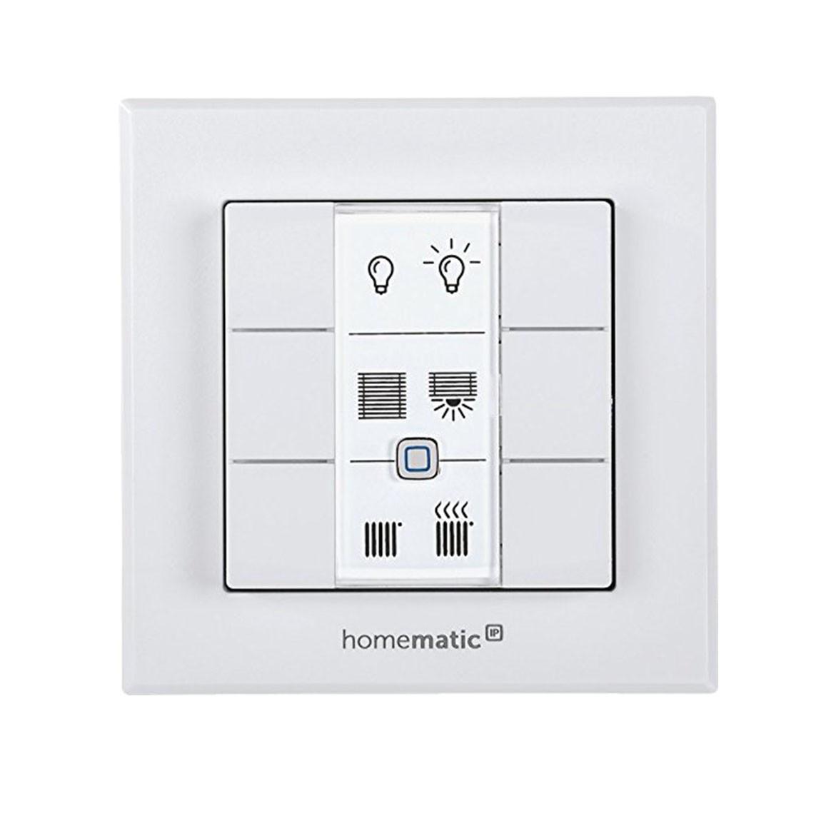 Homematic IP Wandtaster 6-fach - weiß