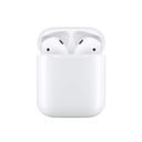 Apple Airpods 2 kabellose kopfhörer in Ladecase von vorne