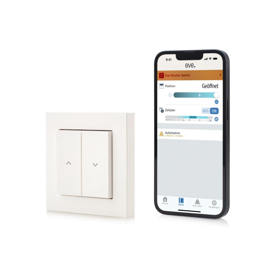 Eve Shutter Switch 2er-Set – Smarte Rollladensteuerung_mit App