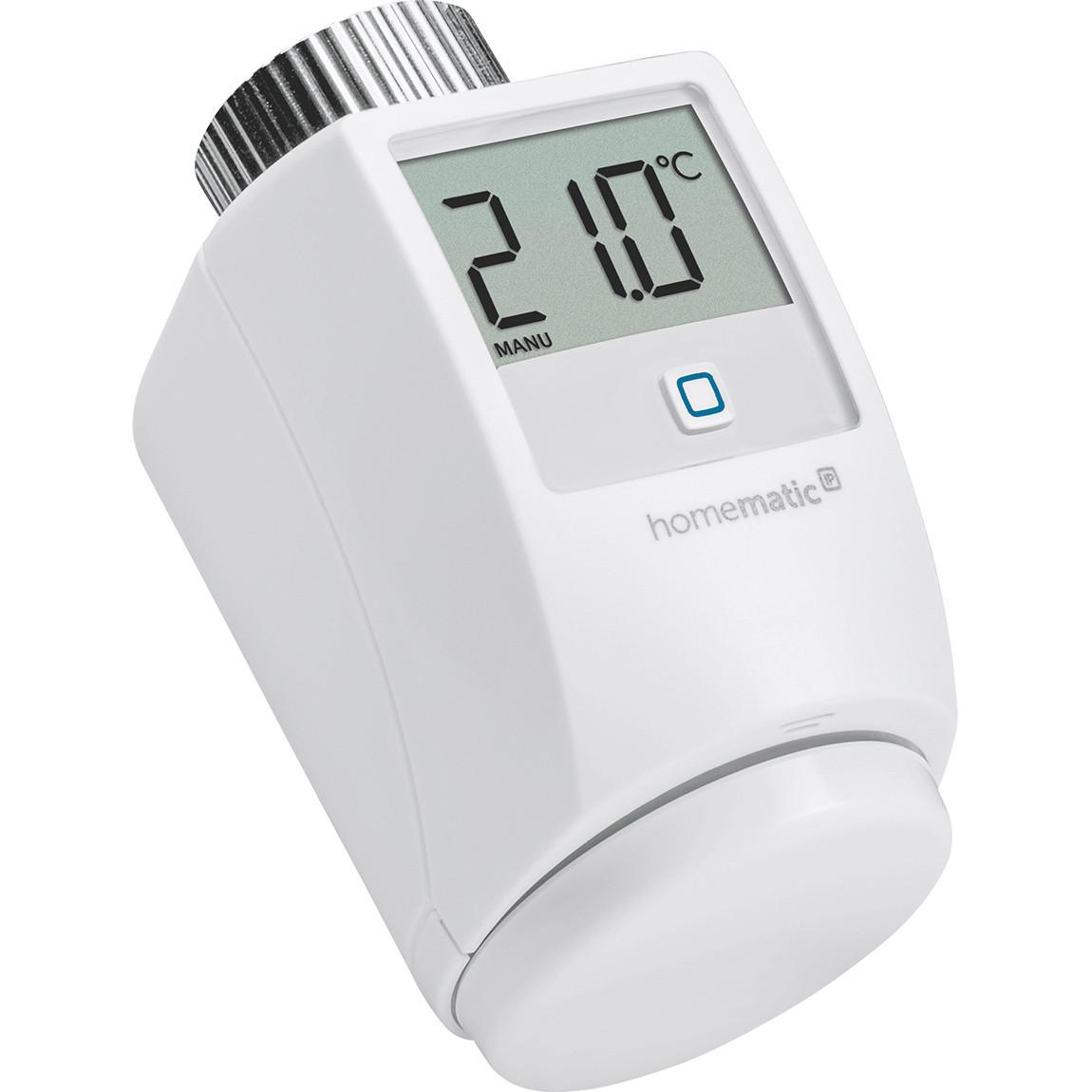 Homematic IP Heizkörperthermostat schraeg