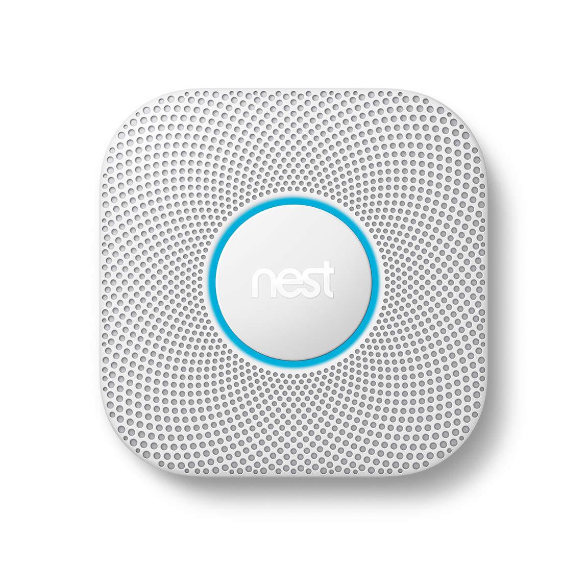 Google Nest Protect Rauch- und Kohlenmonoxidmelder, 2. Generation front