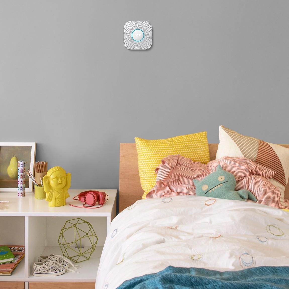 Nest Protect Dreierpack + Google Home Mini