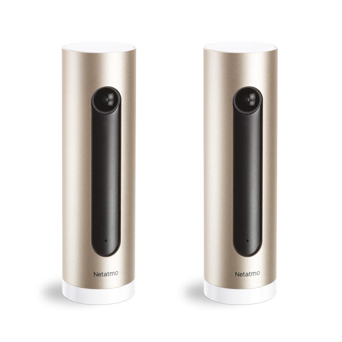 Netatmo Welcome 2er-Pack - Indoor Sicherheitskamera mit Gesichtserkennung