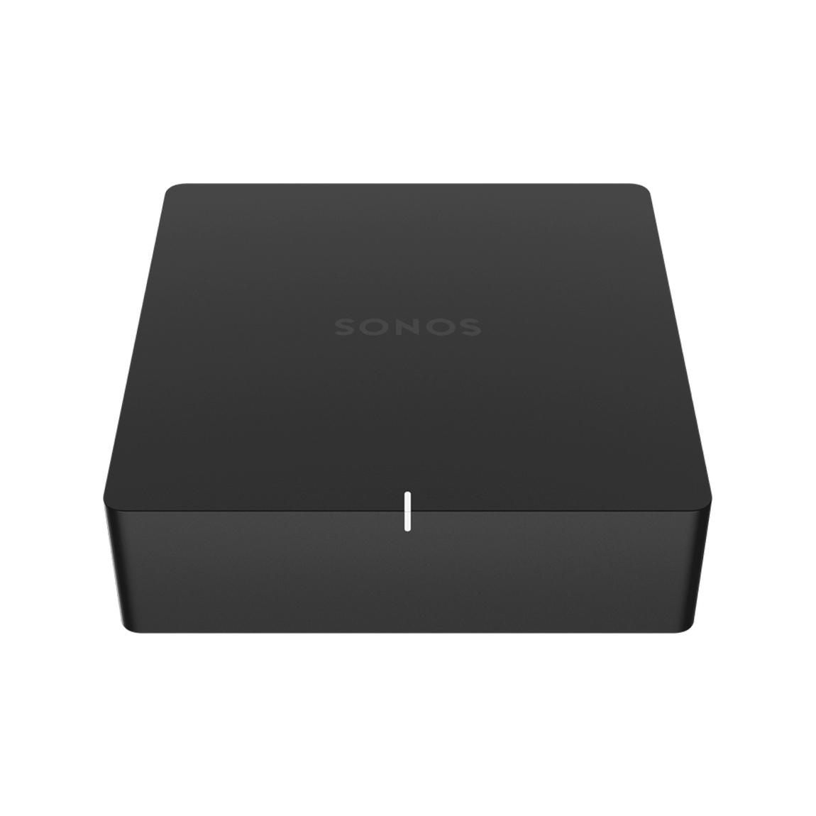 SONOS PORT - WLAN-Netzwerkspieler vorne - Front und top view