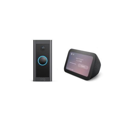 Ring Video Doorbell Wired + Amazon Echo Show 5 (3. Gen)