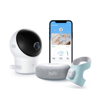 eufy Baby Smart Sock - Smartes Babyfon mit Kamera, Sensor und Base