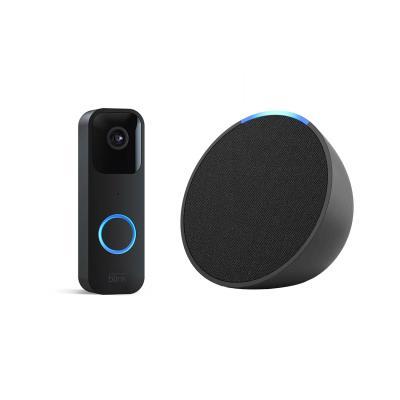 Blink Video Doorbell + Amazon Echo Pop