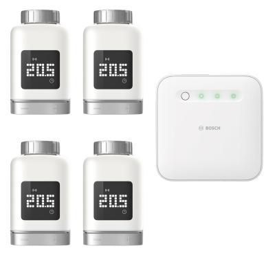 Bosch Smart Home - Starter Set Heizung II mit 4 Thermostaten