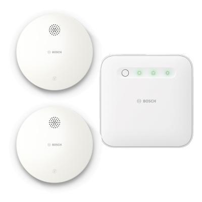 Bosch Smart Home - Starter Set Brandschutz mit 2 Rauchwarnmelder (Gen. 2)