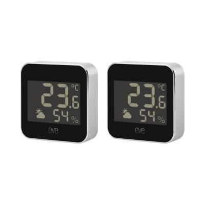 Eve Weather - Smarte Wetterstation (Modell 2021) 2er-Set