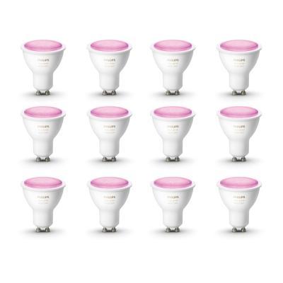 Philips Hue White & Color Ambiance GU10 Bluetooth 12er-Set - LED-Spot