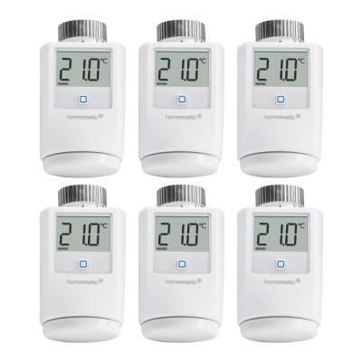 Homematic IP Heizkörperthermostat 6er-Set