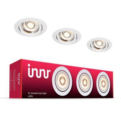 Innr Smart LED Einbauleuchte White 3er-Pack Zigbee Lightlink