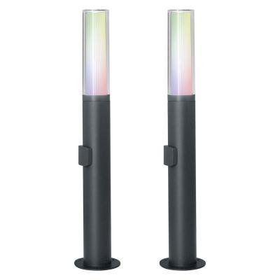 Ledvance SMART+ Lantern Flare 60 cm Wegeleuchte Farbig WiFi 2er-Set