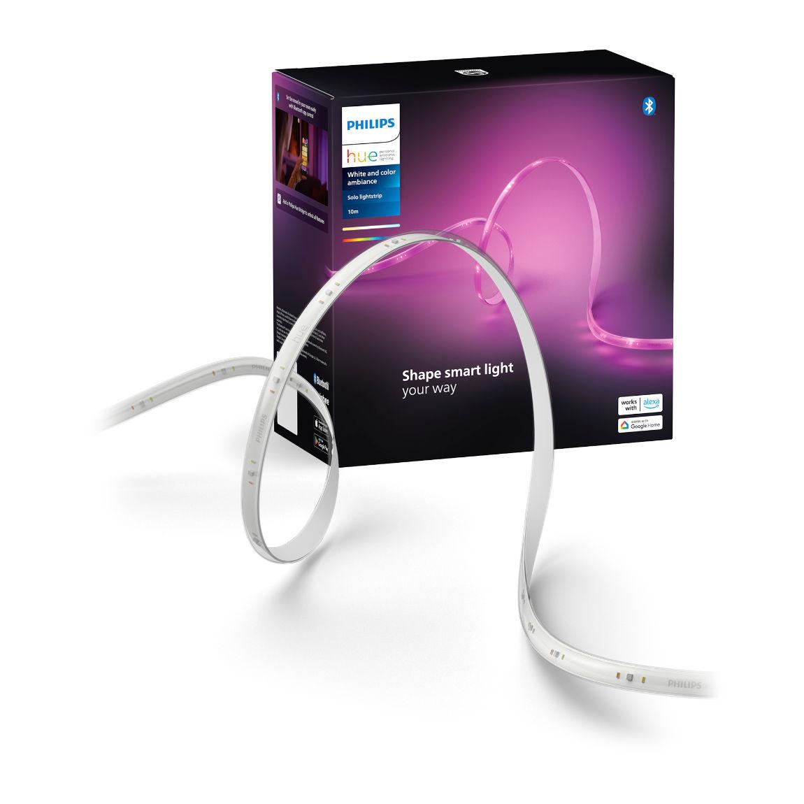 Philips Hue White & Color Ambiance Lightstrip Solo 1500lm 10m