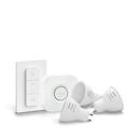 Philips Hue White & Color Ambiance GU10 400lm Starter-Set + Dimmschalter