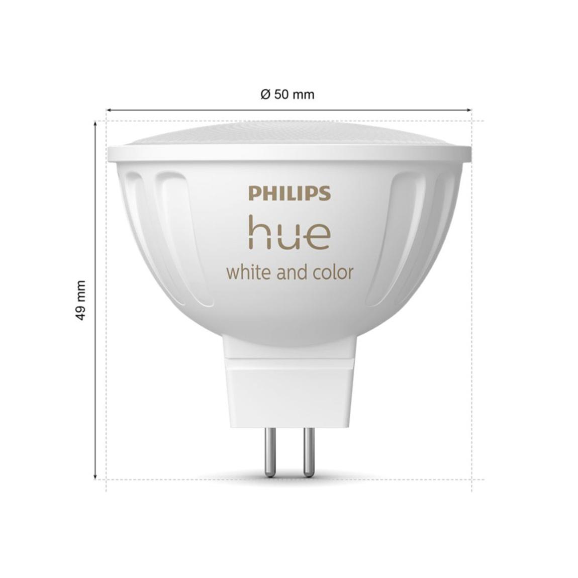 Philips Hue White & Color Ambiance MR16 LED Lampe - 6er-Set