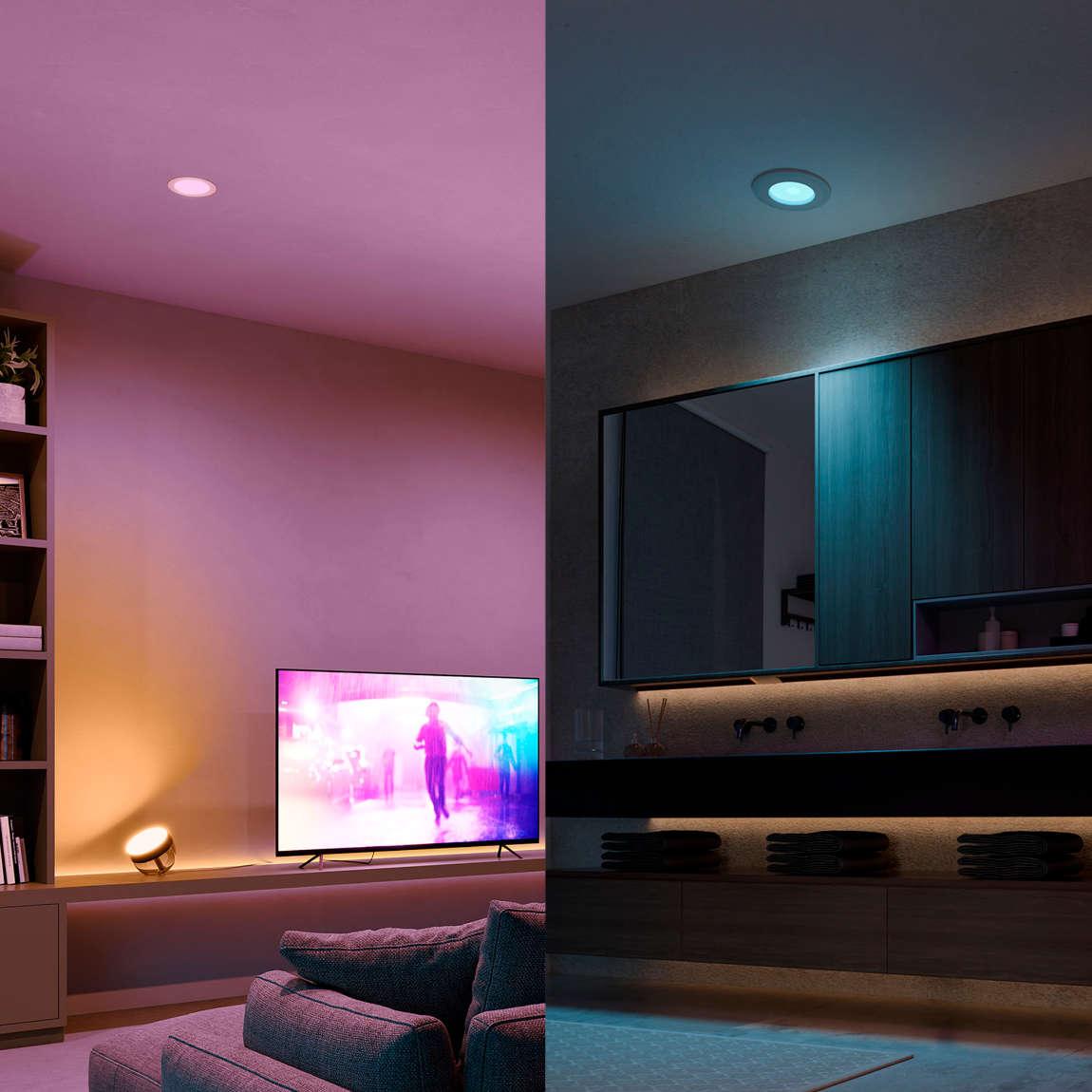 Philips Hue White & Color Ambiance Slim Recessed 170mm 720lm