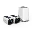 eufyCam 3 Starter-Set 2+1 - 2er-Kameraset mit HomeBase 3 + Indoor Cam C220