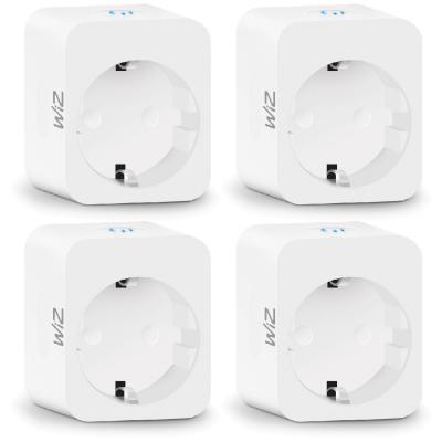 WiZ Smart Plug inkl. Powermeter 4er-Set