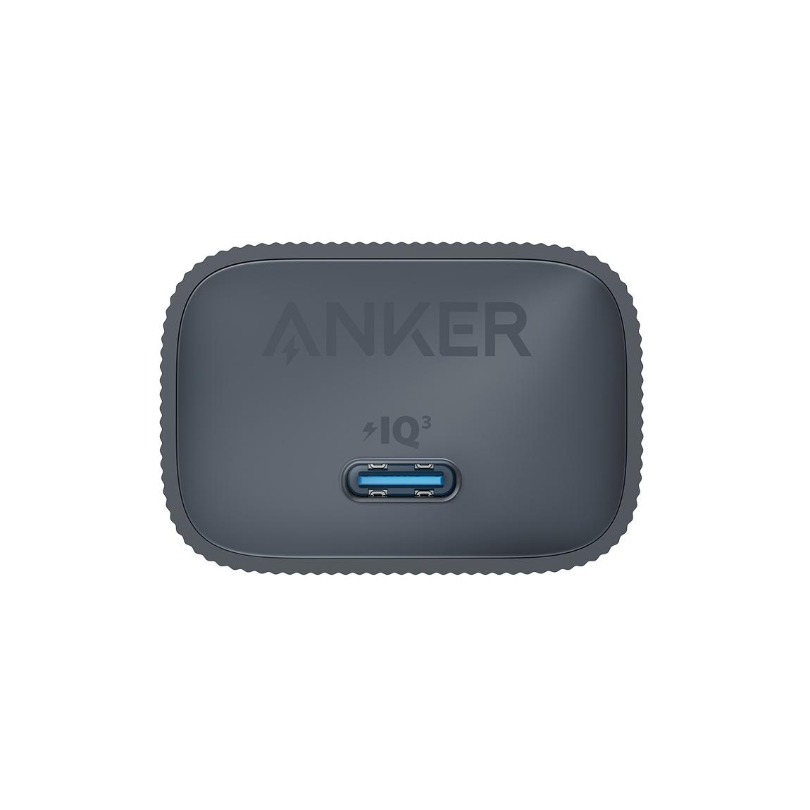 Anker Nano Wandladegerät - 30W USB-C - Schwarz_anschluss_2