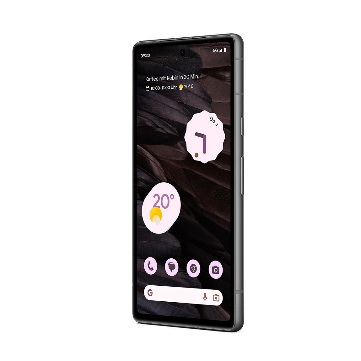 Google Pixel 7a - Smartphone - Charcoal & 128 GB_schräg2