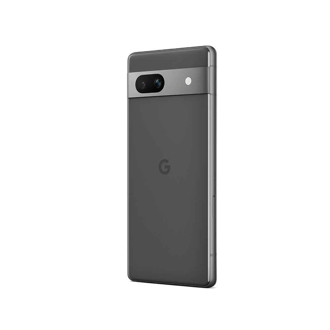 Google Pixel 7a - Smartphone - Charcoal & 128 GB_schräg
