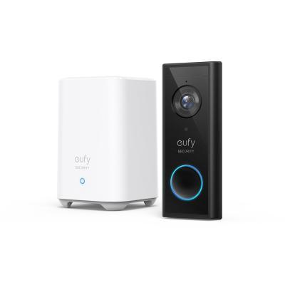 eufy Video Doorbell 2K (batteriebetrieben) + HomeBase 2