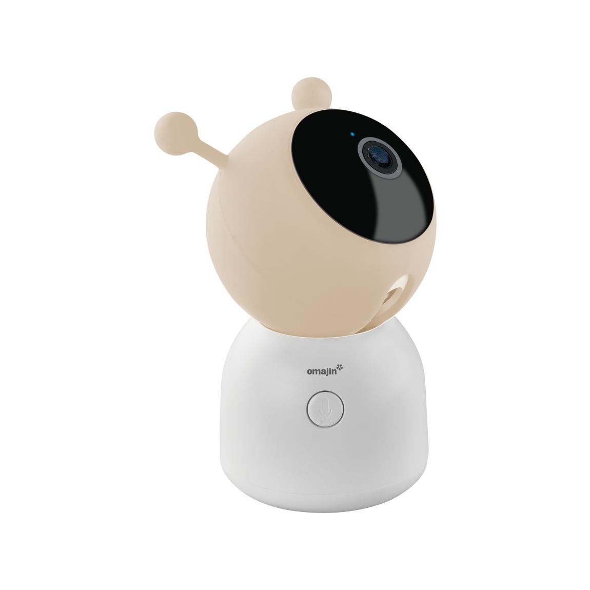 omajin Baby Camera - Kabellose WLAN Babykamera_Schraeg