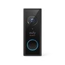 eufy Black Video Doorbell 2K (batteriebetrieben) frontal