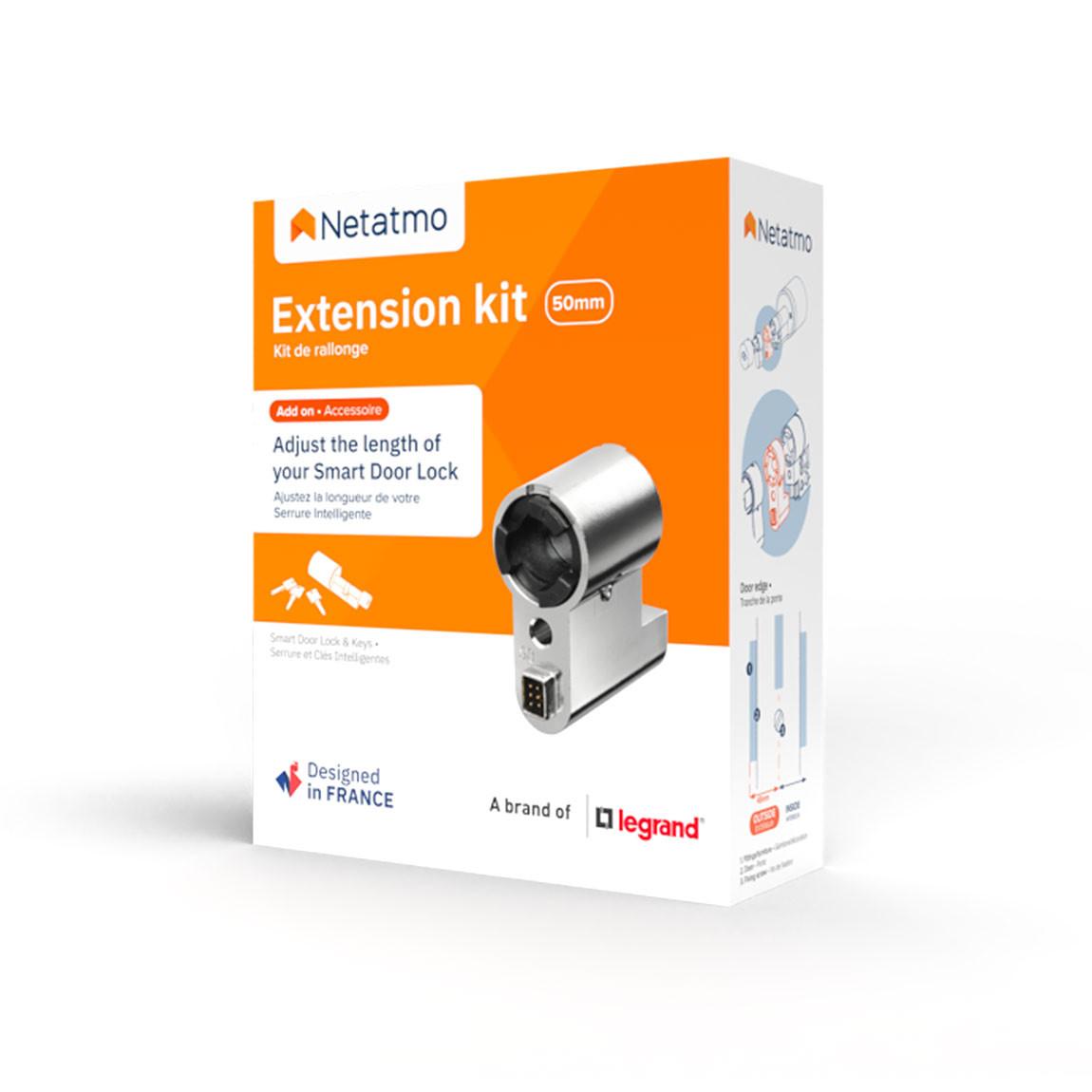 Netatmo Smart Doorlock Erweiterungs-Kit 50 mm - Silber_verpackung