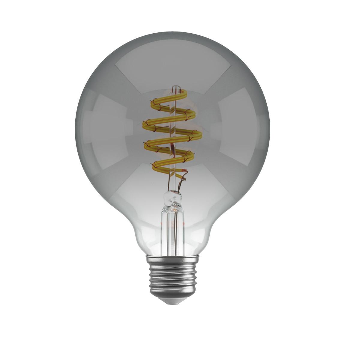 Hombli Filament Bulb CCT E27 G95-Smokey - Silber_Bulb