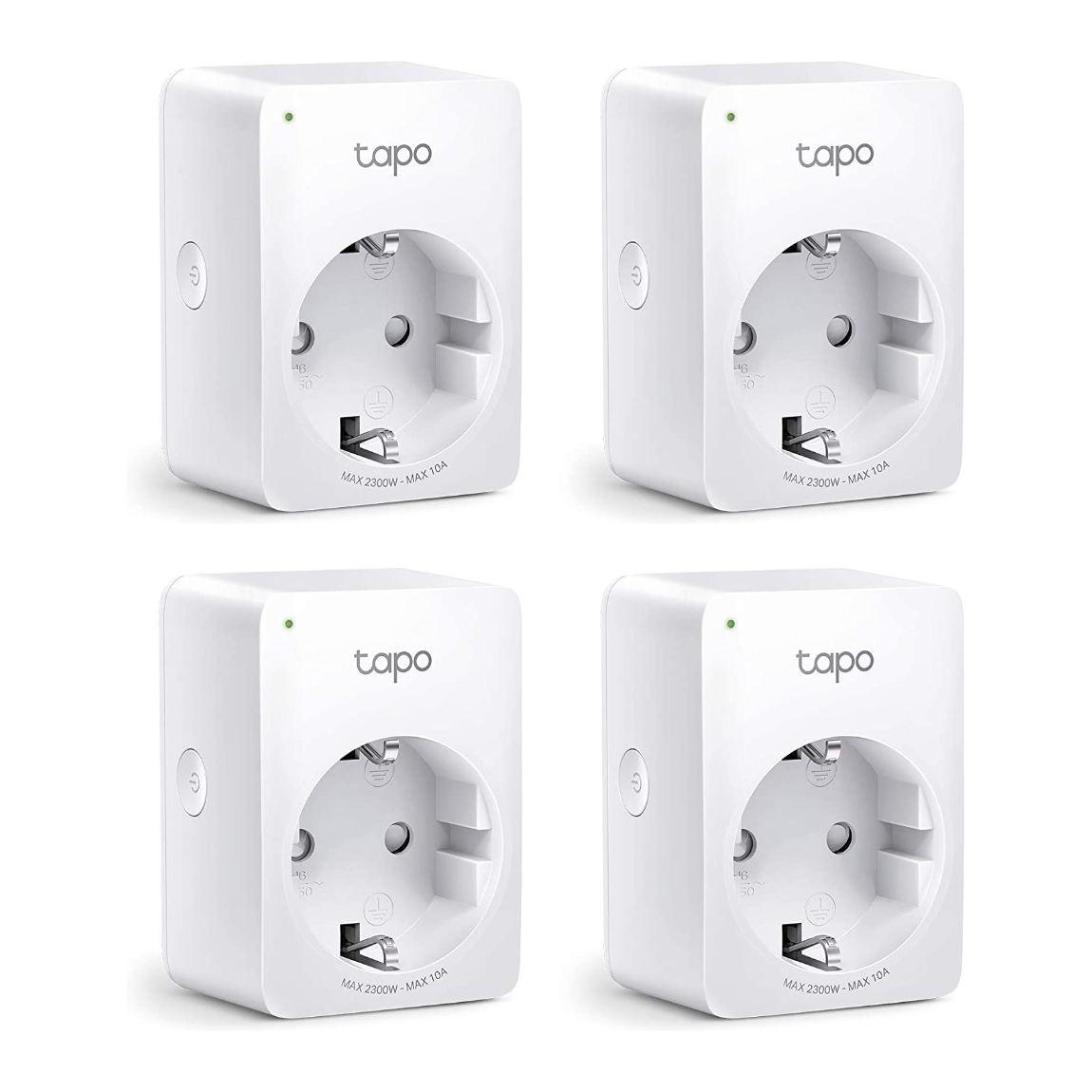 TP-Link Tapo P110 - Mini Smart WLAN-Steckdose 4er-Pack - weiß