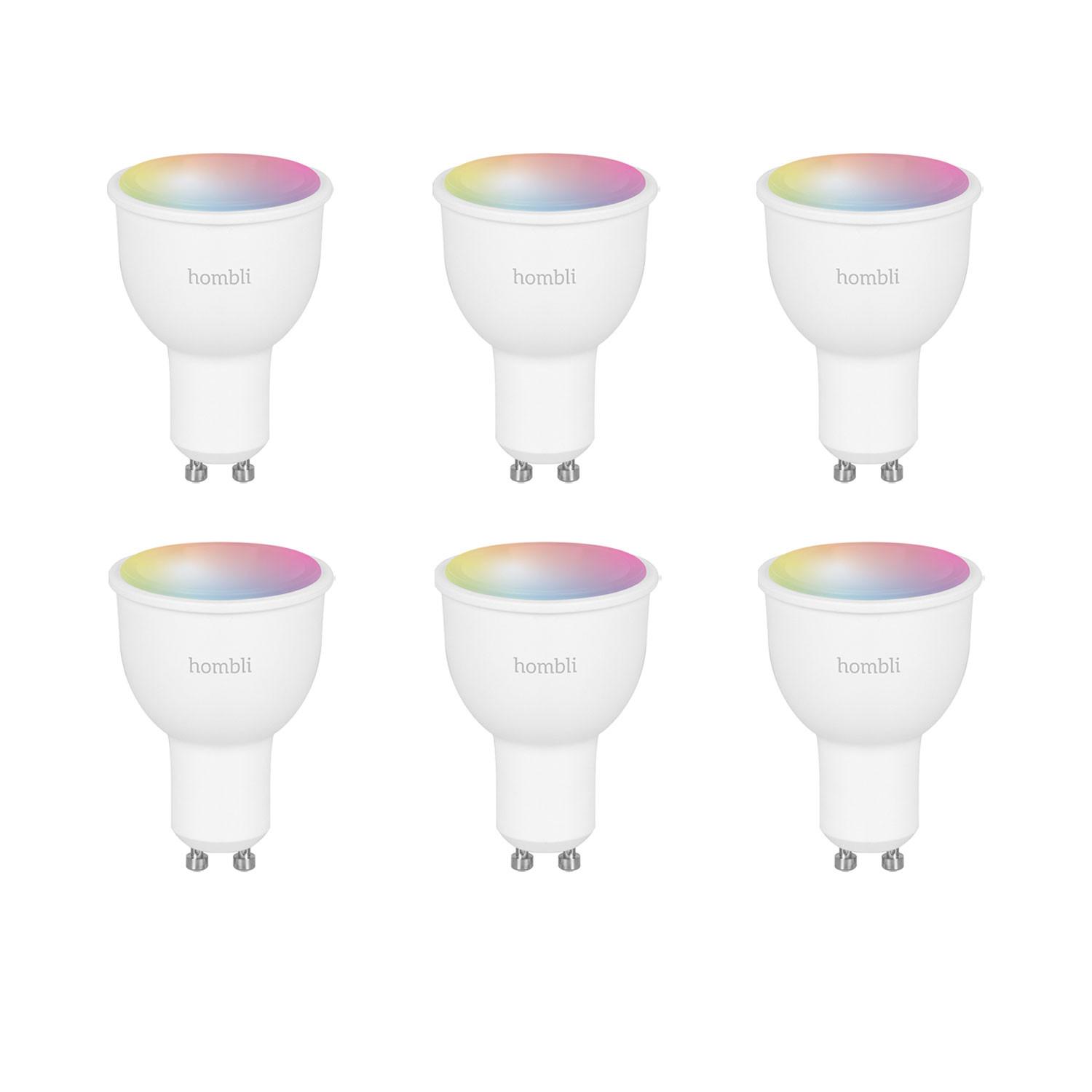 Hombli Smart Spot GU10 Color-Lampe 3er-Set + gratis Smart Spot GU10 Color 3er-Set