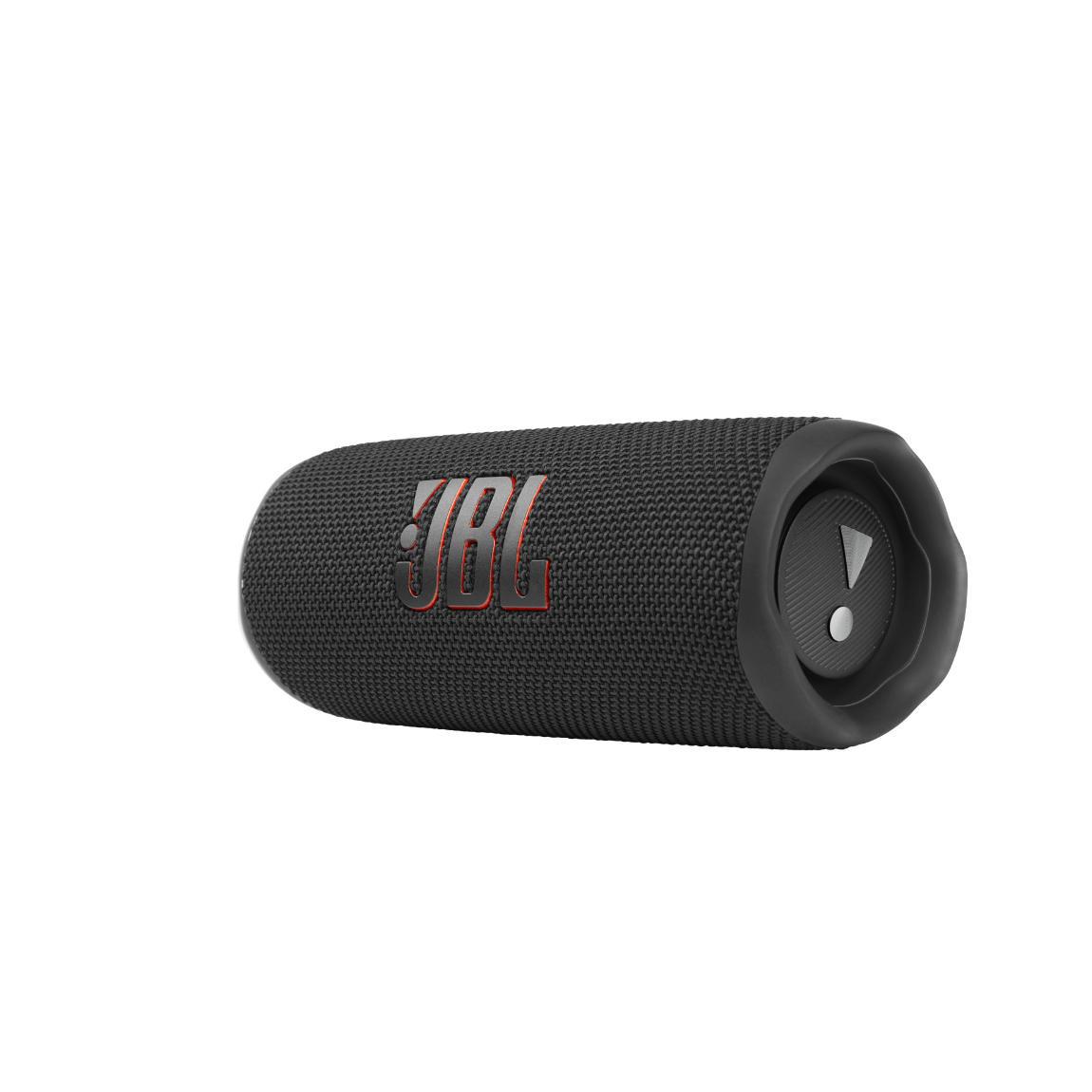 JBL Flip 6 - Portabler Bluetooth Speaker - schwarz_liegend schraeg