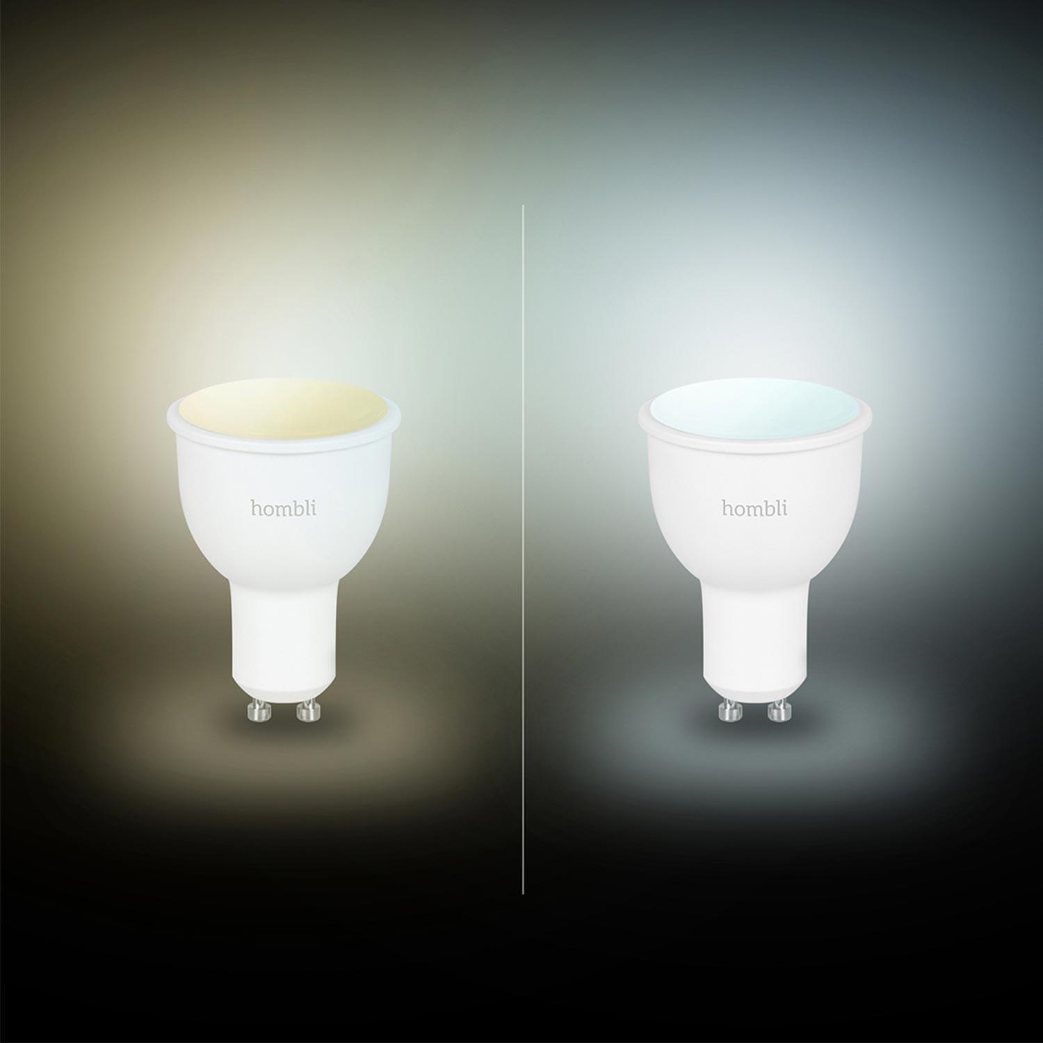 Hombli Smart Spot GU10 White-Lampe 2er-Set + gratis Smart Spot GU10 White 2er-Set - Ambient