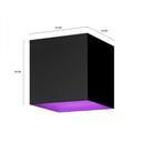 Hombli Outdoor Smart Wall Light V2 - Smarte Außenwandleuchte - Schwarz_Maße