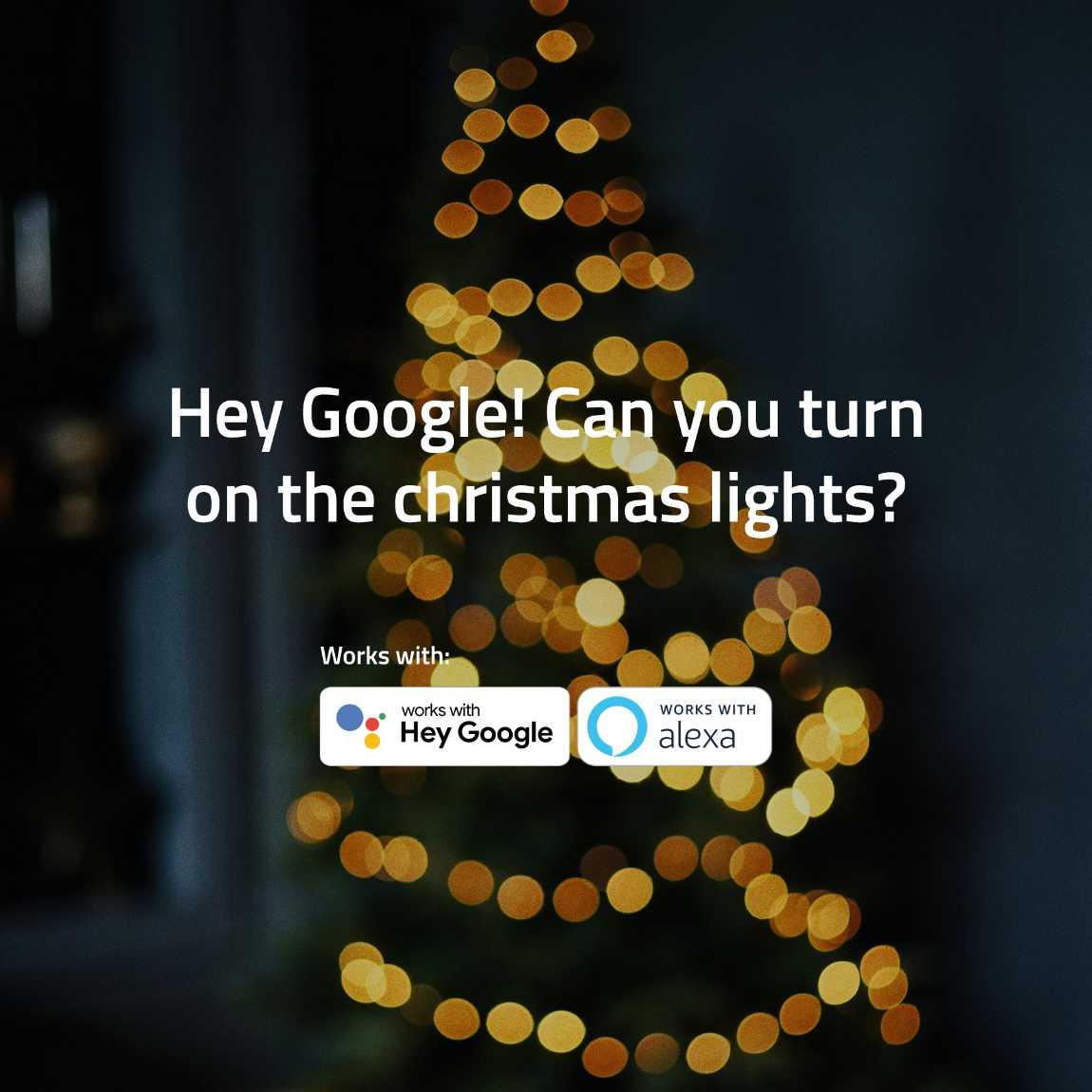 Hombli Smart Christmas Lights - 20m RGBW Lichterketter 