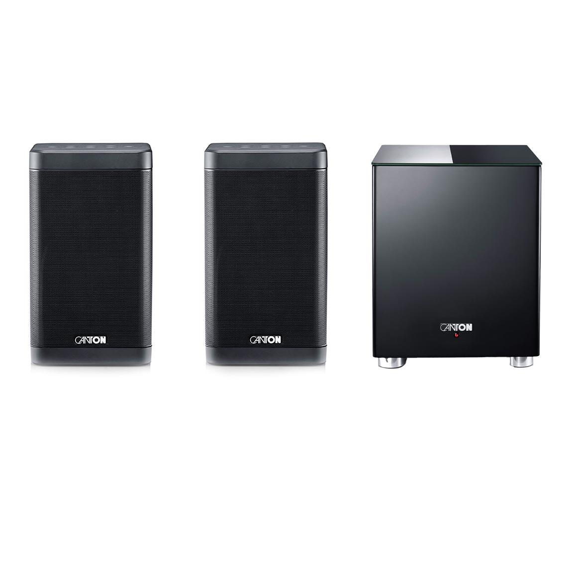 Canton Smart SUB 8 Subwoofer + Soundbox 3 2er-Set