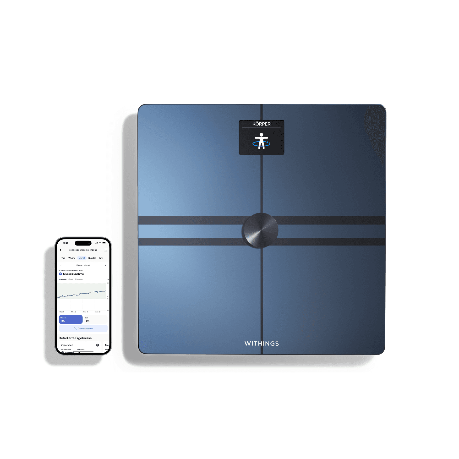 Withings Body Comp + Belkin Soundform Rise_App