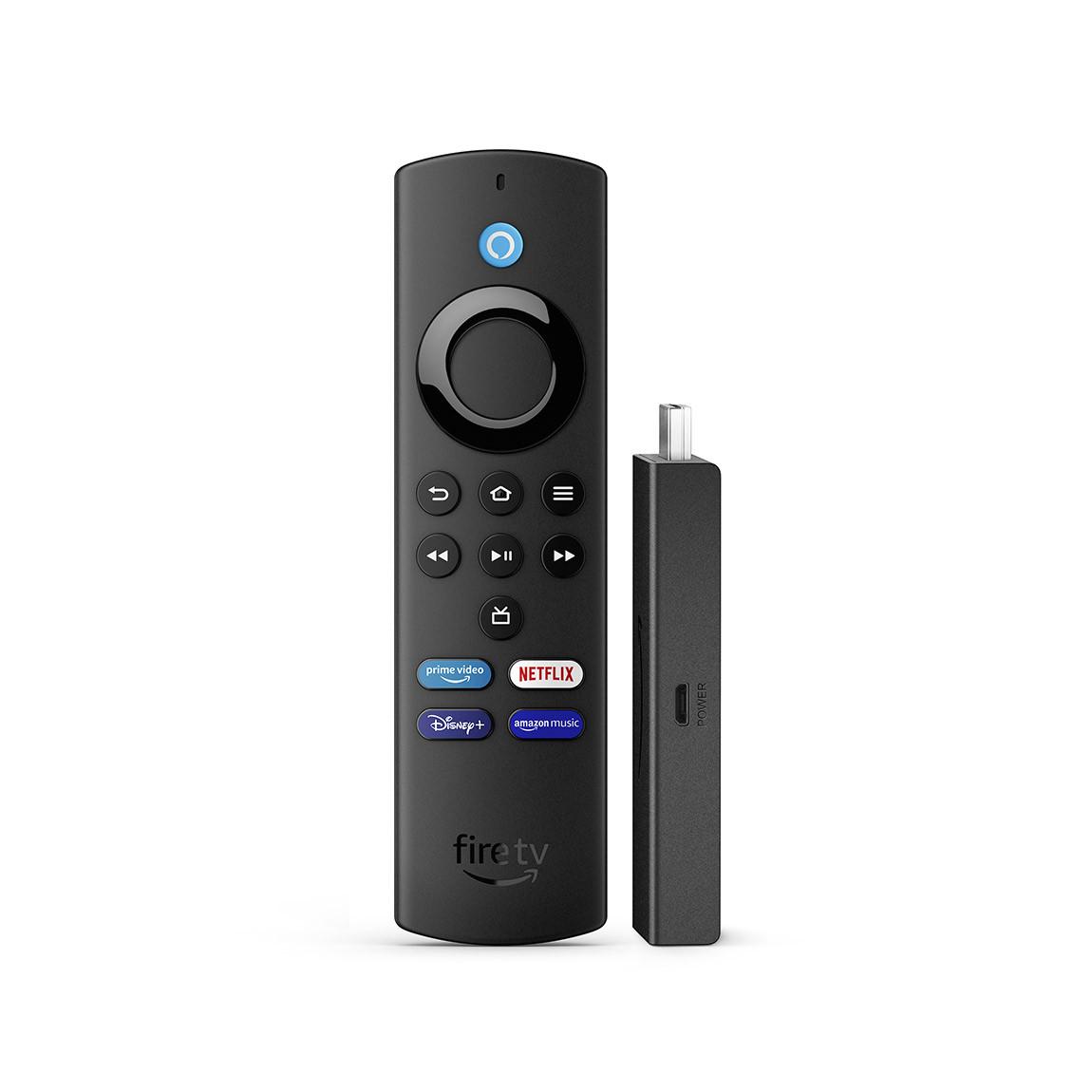 Amazon Fire TV Stick Lite mit Alexa-Sprachfernbedienung - Schwarz_seite