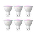 Philips Hue White & Color Ambiance GU10 230lm 6er-Set_Titelbild