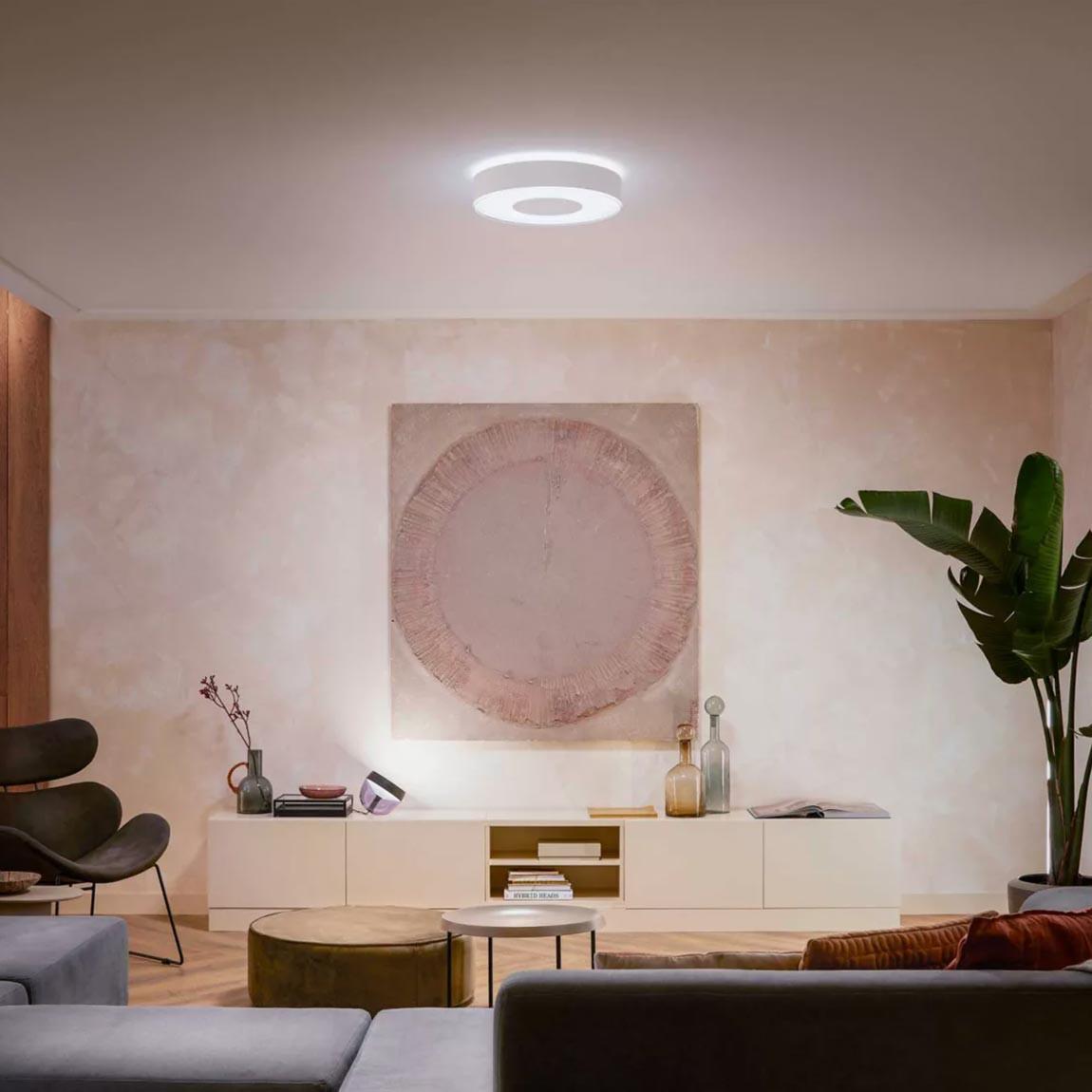 Philips Hue White & Color Ambiance Infuse Deckenleuchte M - Weiß_lifestyle_6