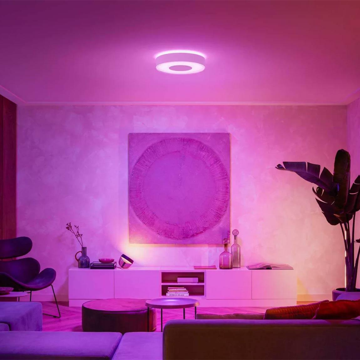 Philips Hue White & Color Ambiance Infuse Deckenleuchte L - Weiß_lifestyle_5