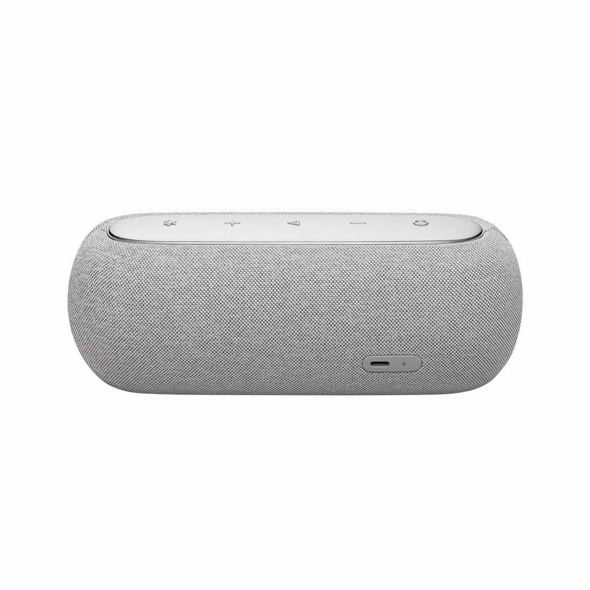 Harman Kardon Luna - Tragbarer Bluetooth Lautsprecher - Weiß_rückseite