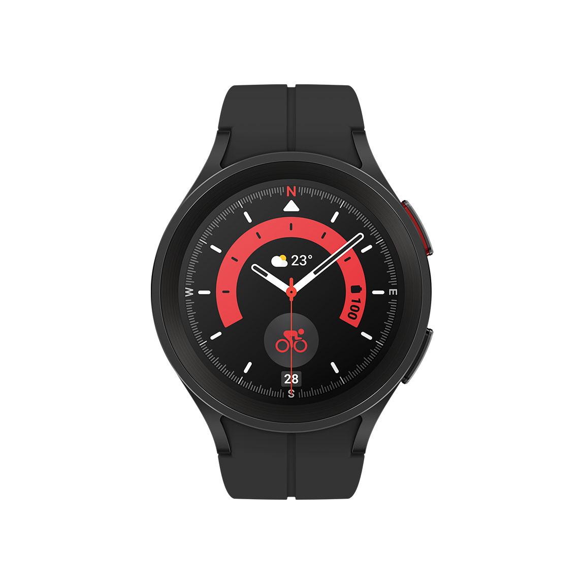 Samsung Galaxy Watch 5 Pro - Bluetooth Smartwatch - Schwarz Titanium