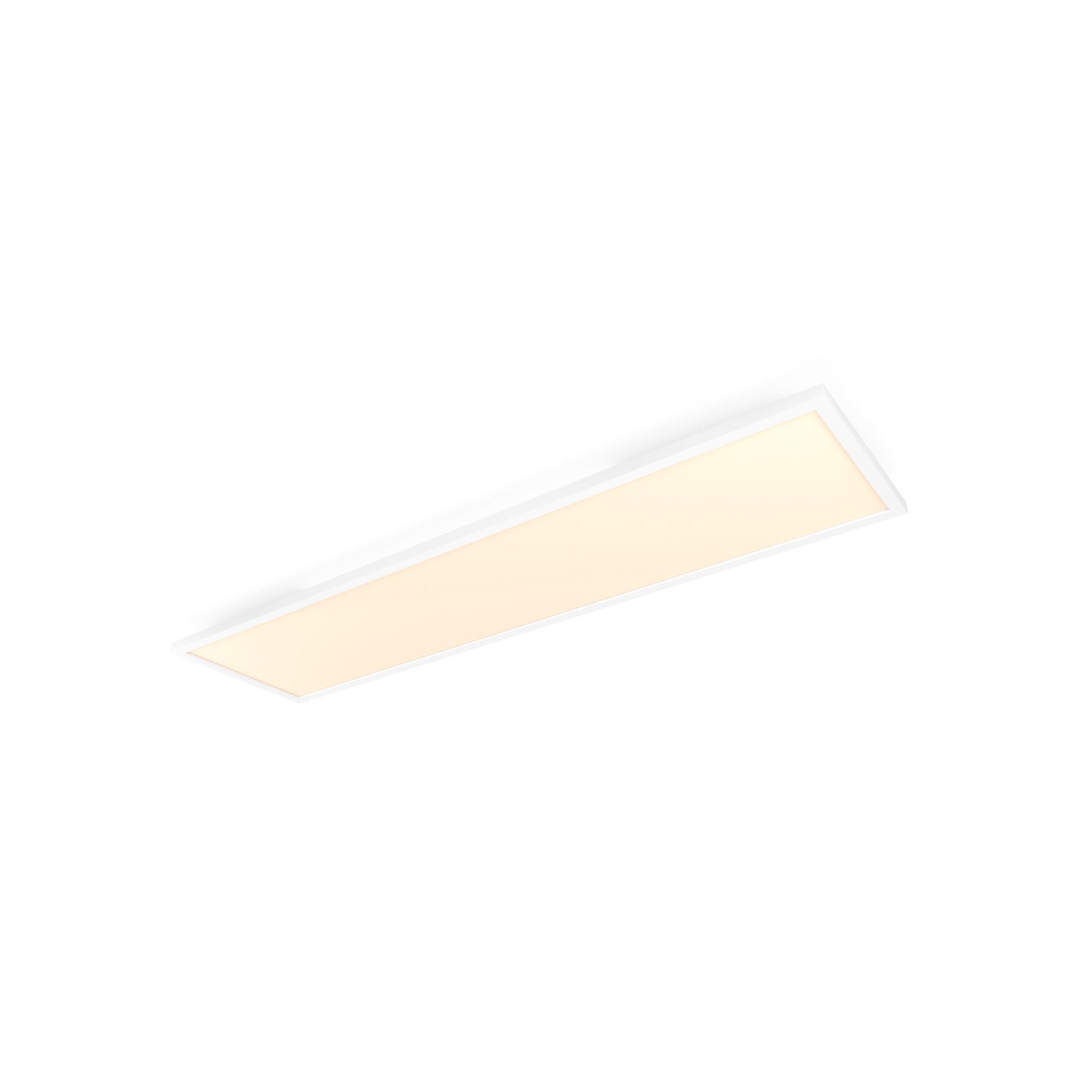 Philips Hue White Ambiance Aurelle - Bluetooth LED-Panelleuchte rechteckig - Weiß licht An