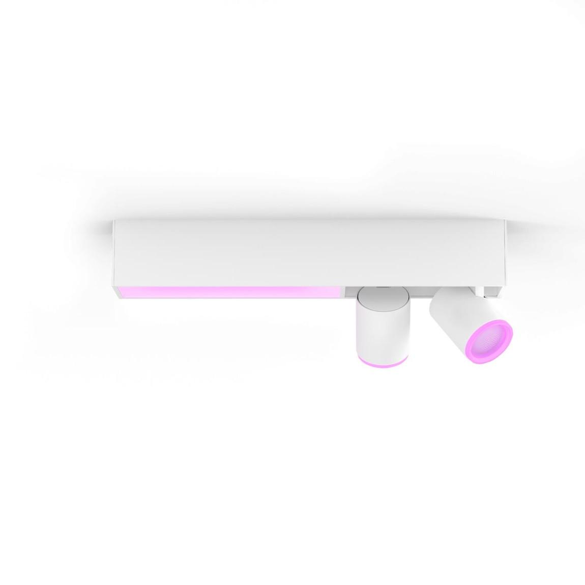 Philips Hue White and Color Ambiance Centris Spot 2flg. - weiß